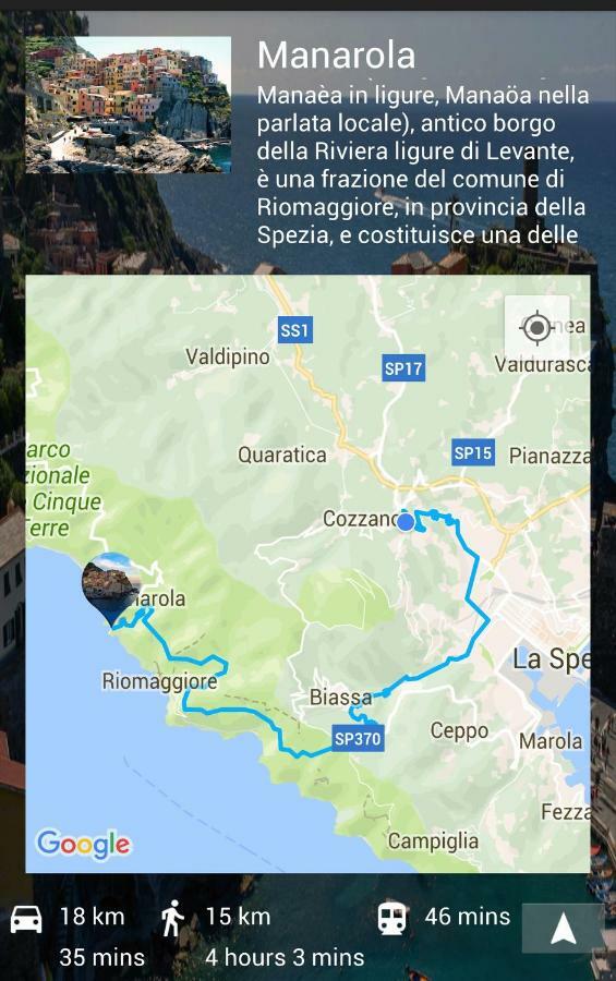 Borgo Foce La Spezia Apartamento La Foce Exterior foto