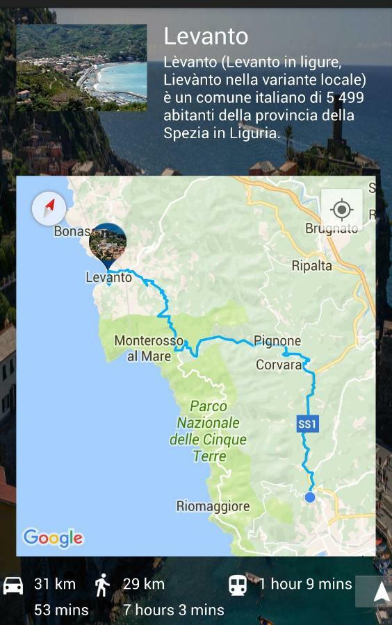 Borgo Foce La Spezia Apartamento La Foce Exterior foto